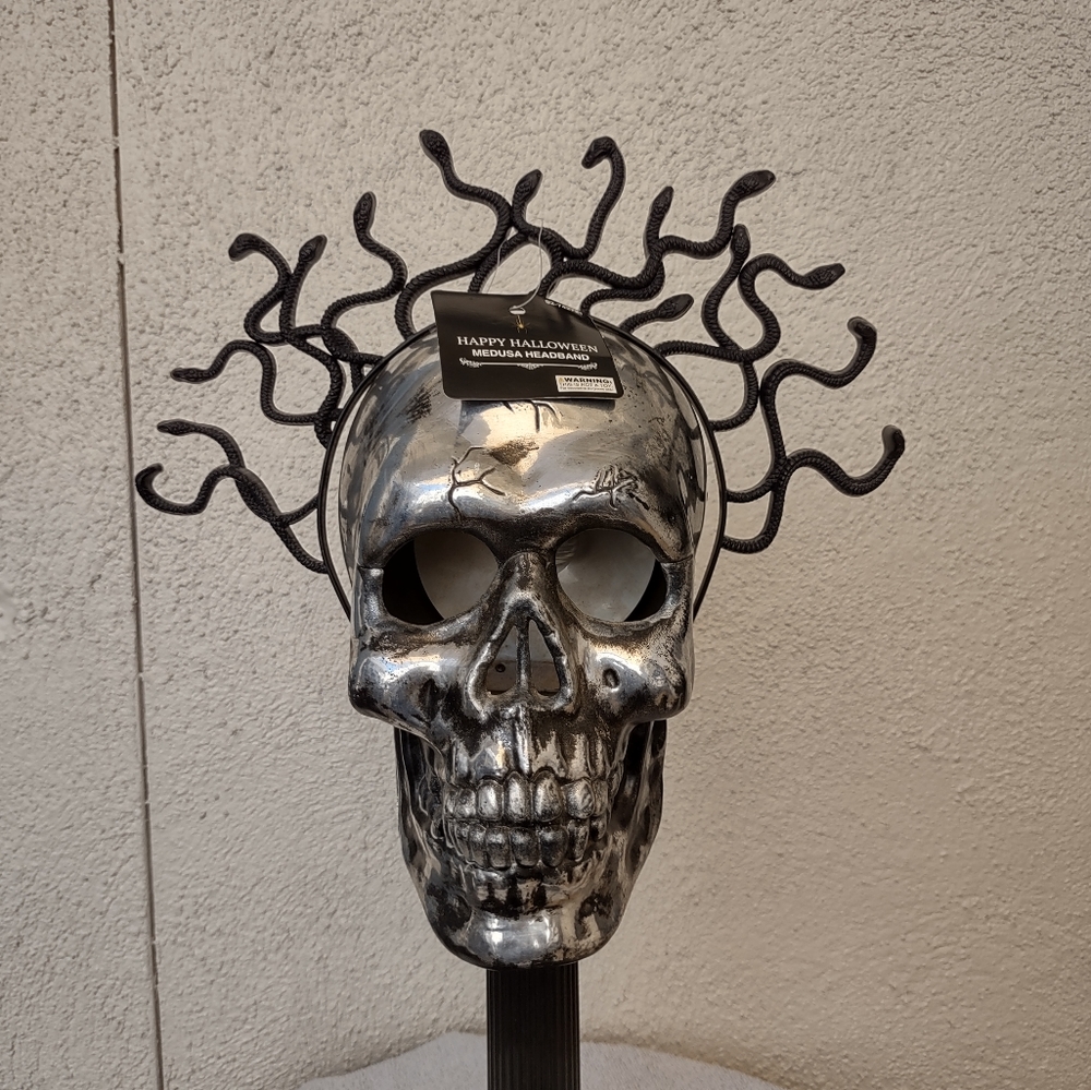Medusa Headband Black Goddess Halloween Costume Party Novelty Theme Cosplay Fun
